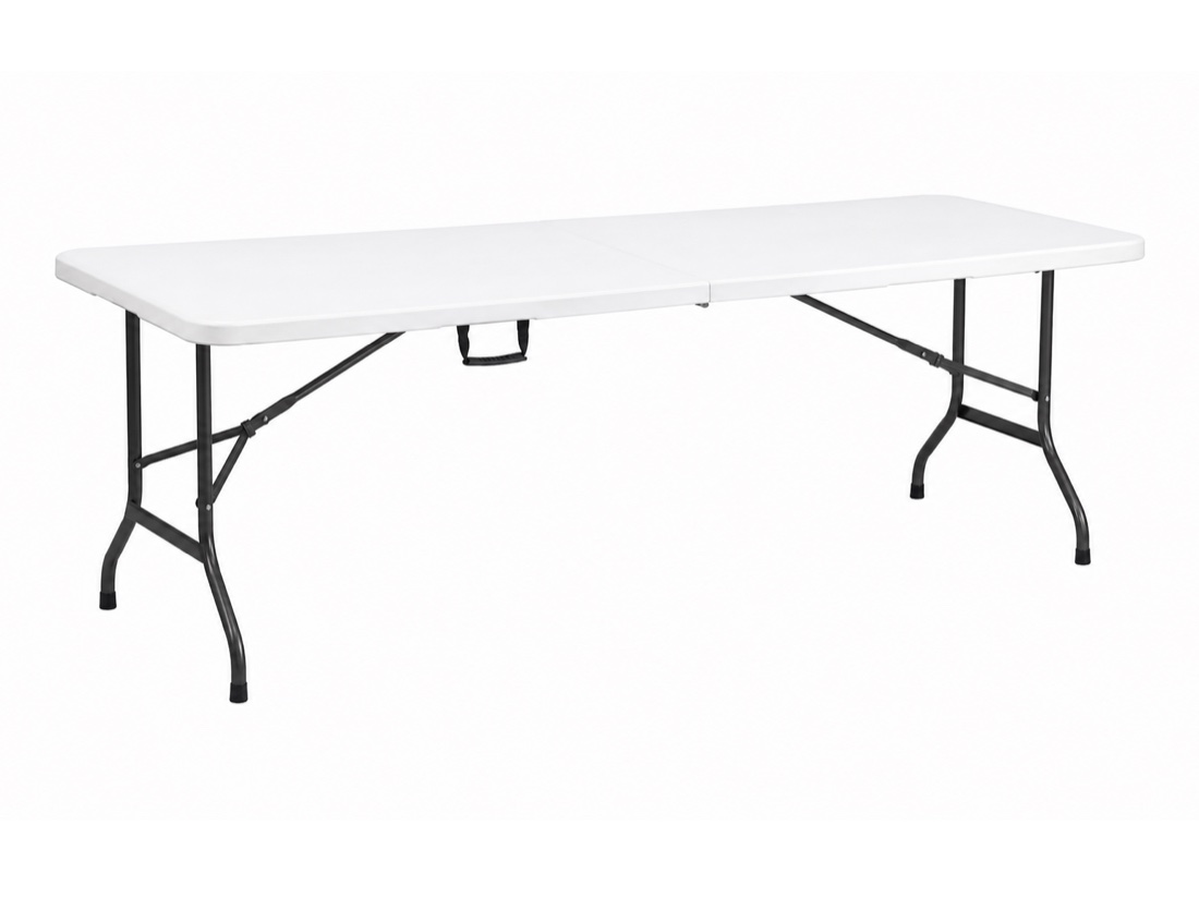 Mesa rectangular de 180